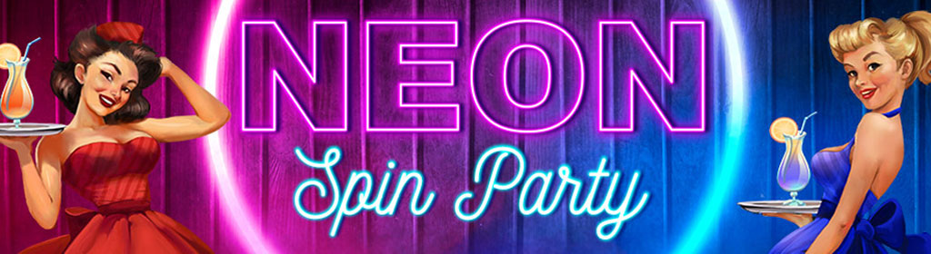 Neon spin Party