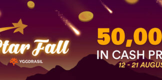 Play to Win in Slots Million’s Starfall Prize Drop Starfall Prize Drop