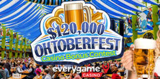 Compete for Weekly Prizes $120,000 Oktoberfest Bonus Contest Everygame Oktoberfest