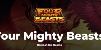 Get an Introductory Bonus at Red Stag on Four Mighty Beasts Red Stag Casino