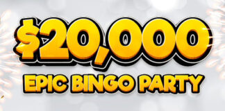 $1,000 Guaranteed Games in CyberSpins Epic Bingo Party Vegas Crest Casino