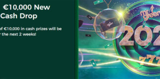 Play to Win in Mr Green’s 2023 €10,000 New Year Cash Drop Mr Green Casino