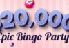 $20,000 Epic Bingo Party w/ $1,000 Guaranteed Games Vegas Crest Casino