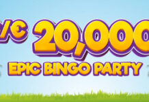 Join Vegas Crest for Their $/€20,000 Epic Bingo Party Vegas Crest Casino