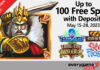 Everygame Poker, Get up to 100 Free Spins and Win up to $250 EVerygame Poker