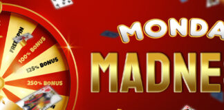 Vegas Crest Monday Madness, Amazing Slots Bonus up to 250% Vegas Crest