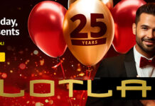 Join Slotland to Celebrate 25 Years and a $1M Prize Pool! Slotland Casino