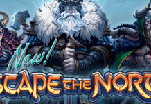 50 Free Spins Introductory Bonus on Escape the North Slot Everygame Casino