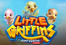 50 Mythical Free Spins at Everygame on Little Griffins Slot Everygame Casino